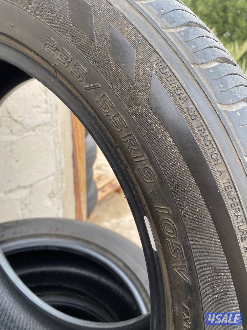 لبيع طقم تواير مستعل 19/55/2350