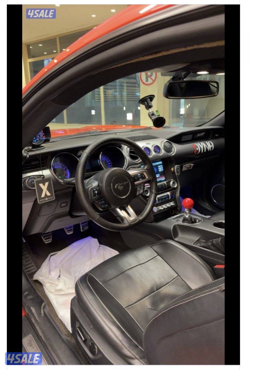 موستنق 5.0 قير عادي 2015 بيرفورمنس بكج شرط الفحص شاصي جيد3