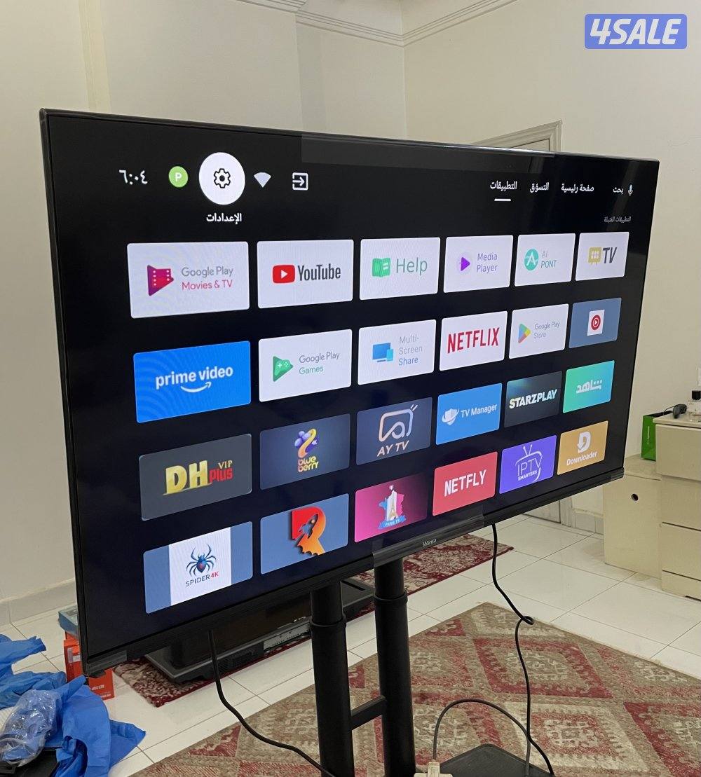 تلفزيون 40 بوصه سمارت ونسا 2025 اعلي مواصفات مستعمل يوم متوفر توصيل0