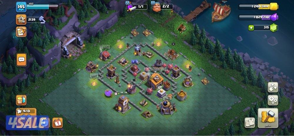 للبيع قرية كلاش او كلانس تاون هول 12 توني مطور التاون كانت ١١ ماكس3