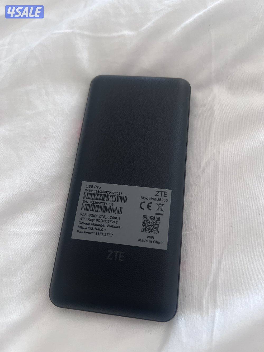 للبيع راوتر zte الجديد مفتوح كل شبكات3