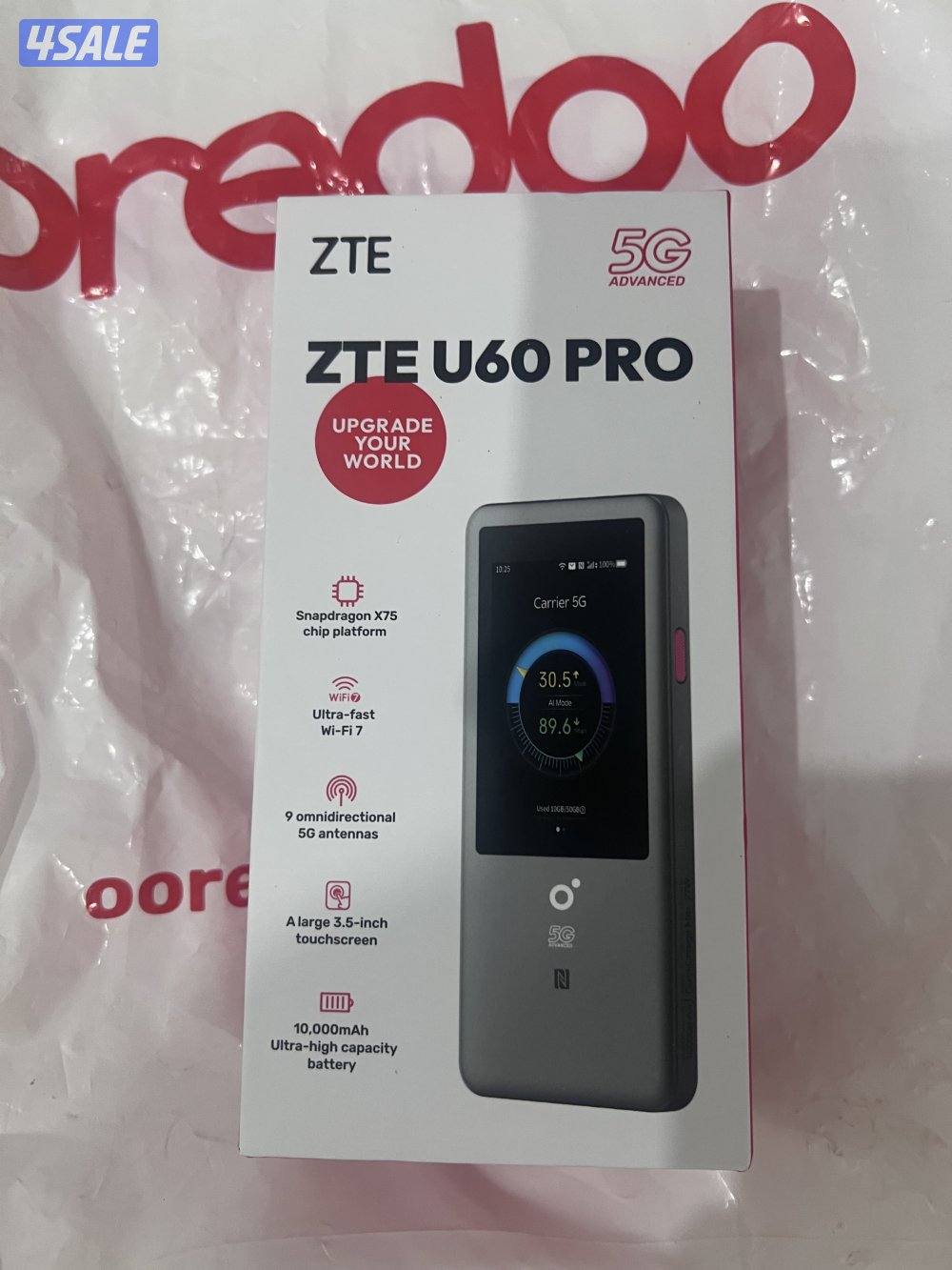 للبيع راوتر zte الجديد مفتوح كل شبكات1