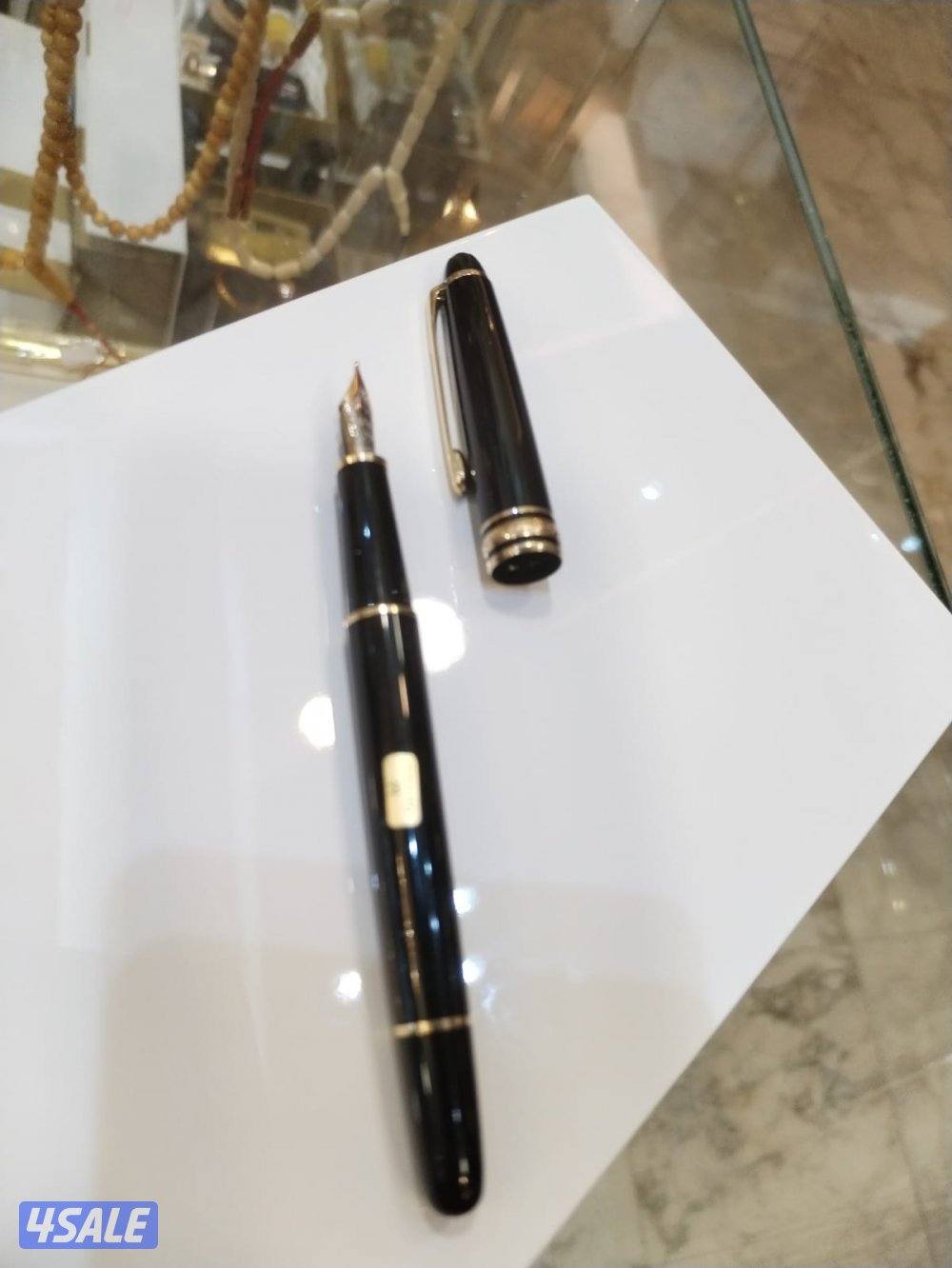 قلم مون بلو مونت بلانك ذهب2