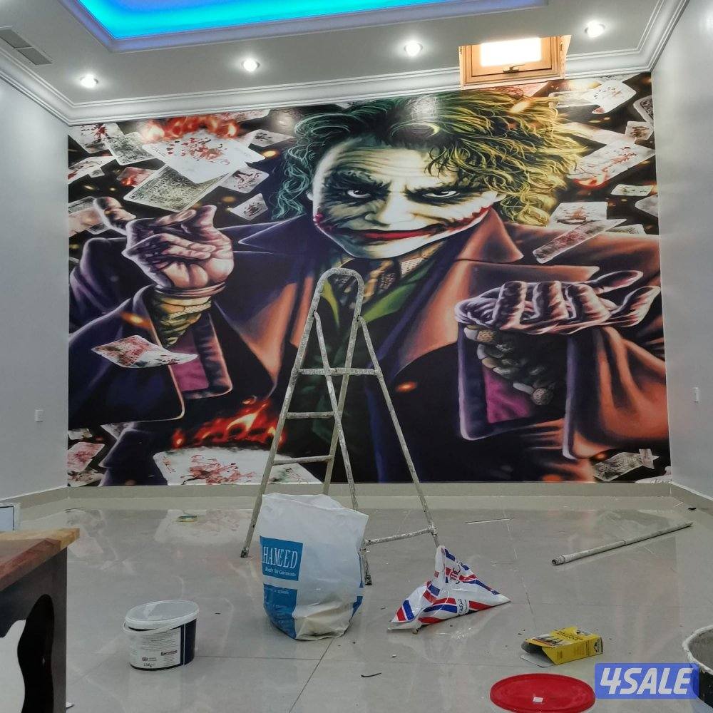 ابو فارس للاصباغ وتركيب ورق الجدران2