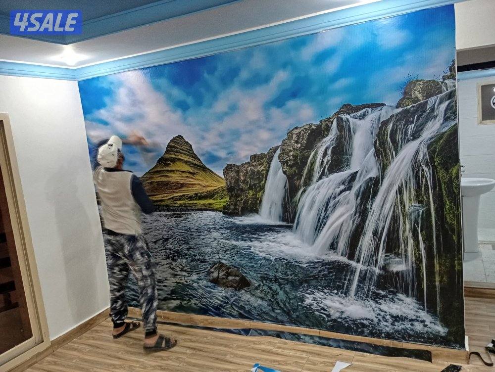 ابو فارس للاصباغ وتركيب ورق الجدران5