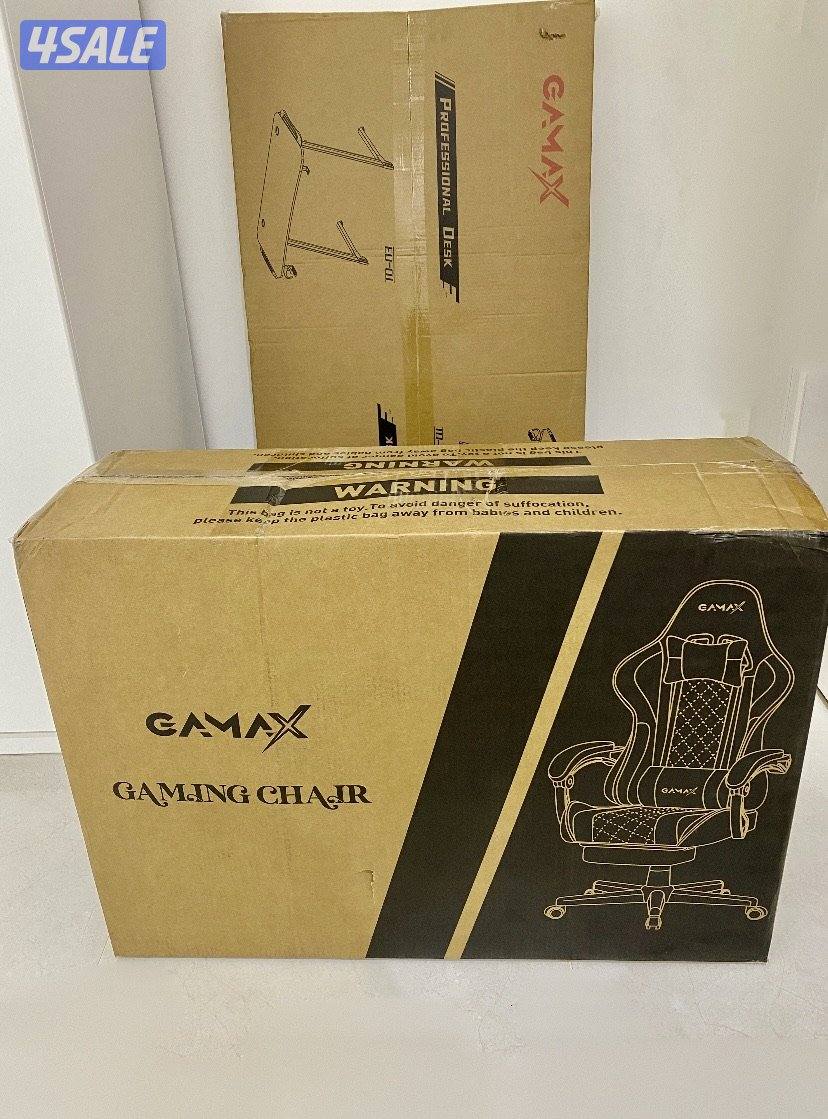 للبيع – كرسي قيمنق + طاولة قيمنق (جديد بالكرتون)0