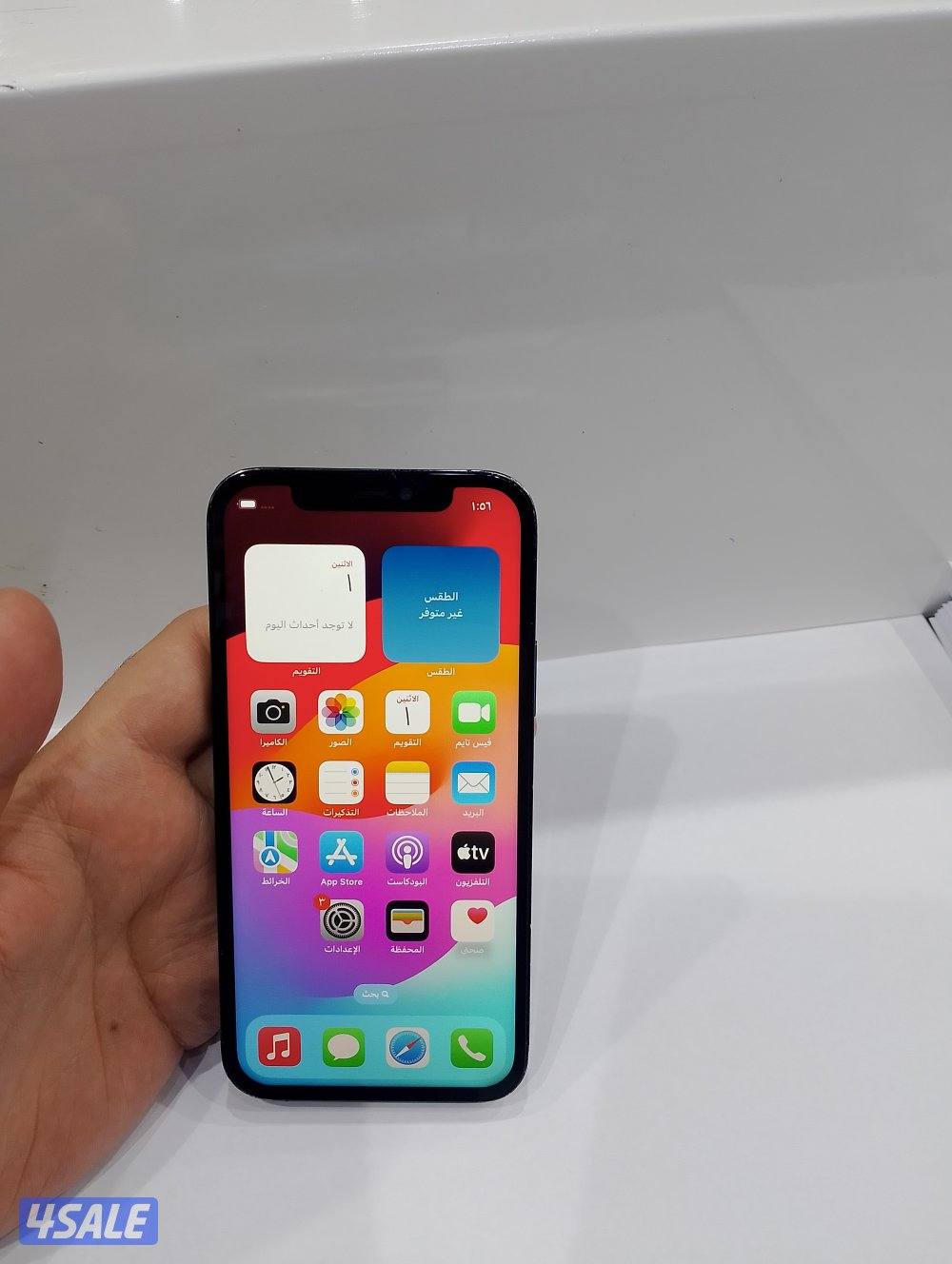 ايفون 12pro جيجا 128 زيروو ضريبه مصر5