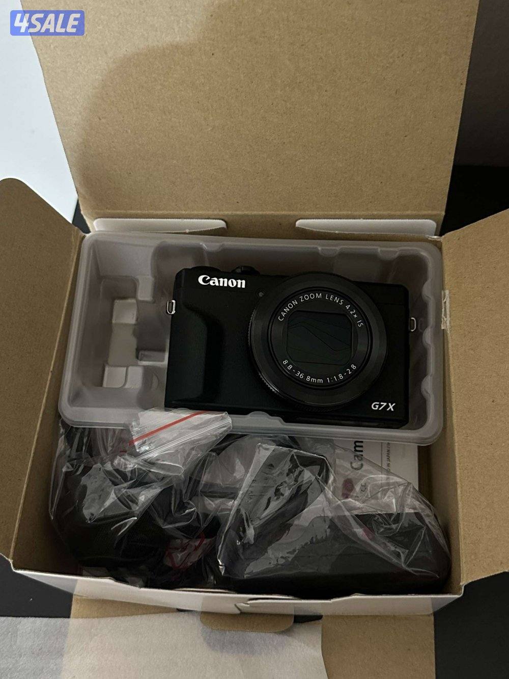 كاميرا كانون g7x m iii جديدة شاشة لمس ، لم يتم الاستعمال1