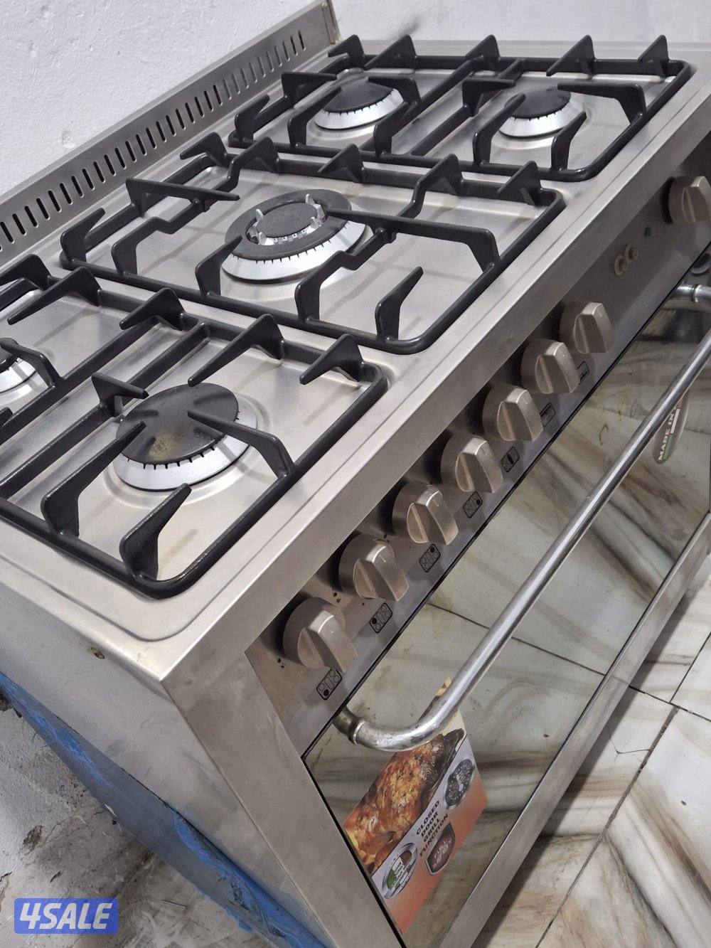 لبيع جميع انواع الطباخات الايطالي بحاله ممتازه مع التوصيل والكفاله3