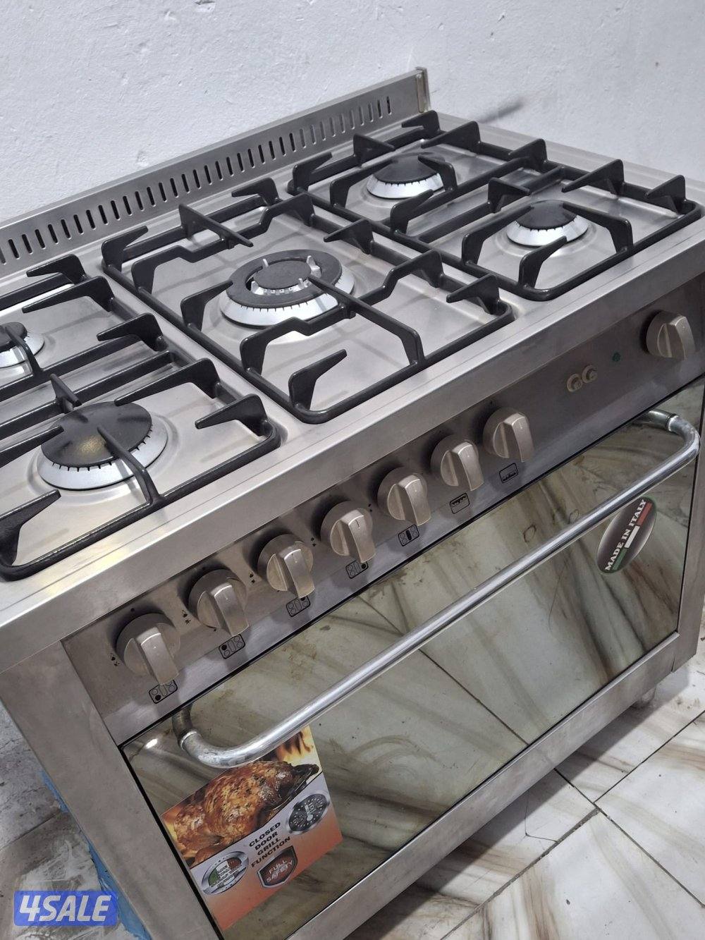 لبيع جميع انواع الطباخات الايطالي بحاله ممتازه مع التوصيل والكفاله4