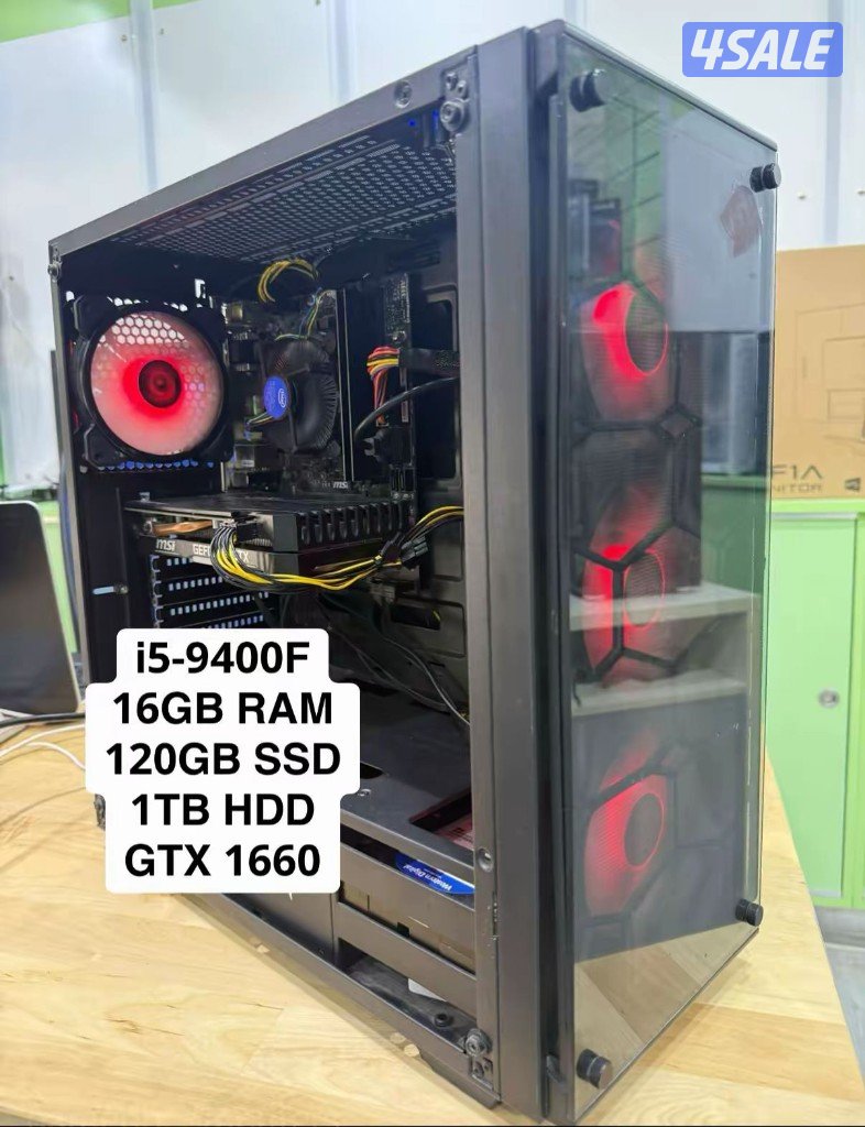 Gaming PC i5-12400F, RTX 3070Ti,Bundle10