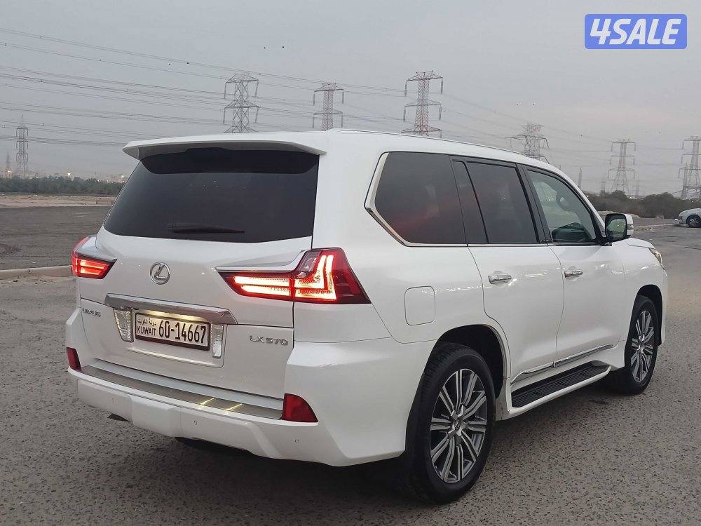 جيب لكزس LX570 موديل 2016 صبغ الوكالة4