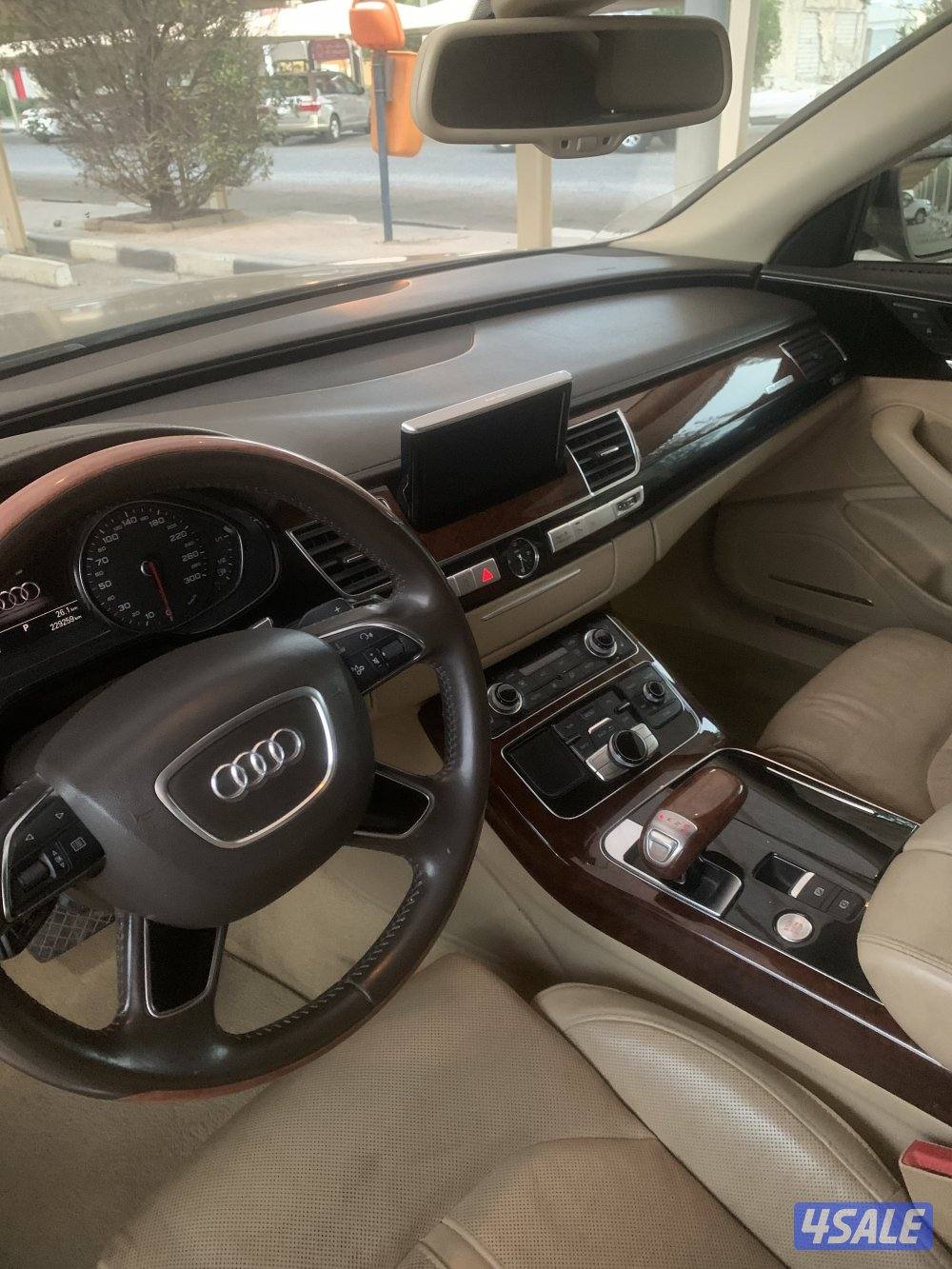 اودي A8 موديل 2014 بانوراما اعلي فئه 8 سلندر4