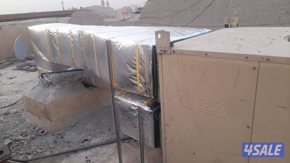 مقاول تكيف المركزى نقل مكينة جديد مكينة تريد تمديد دكت عازل كريل دفيوز6