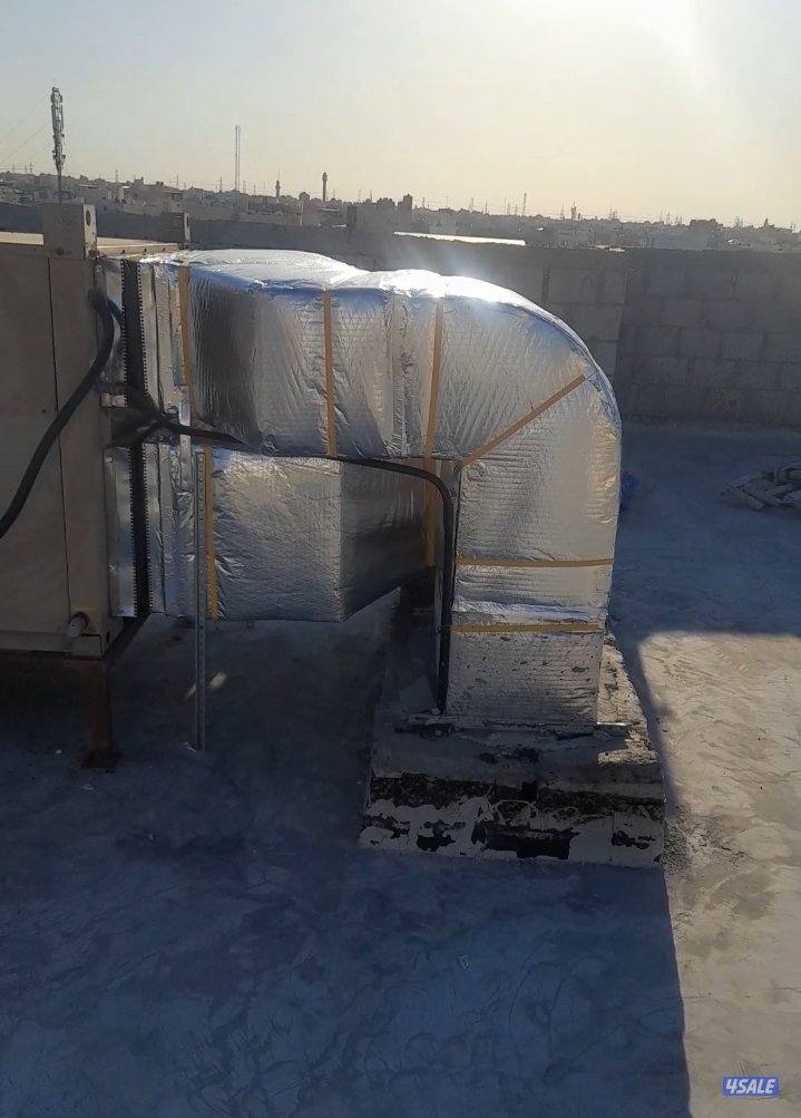 مقاول تكيف المركزى نقل مكينة جديد مكينة تريد تمديد دكت عازل كريل دفيوز9