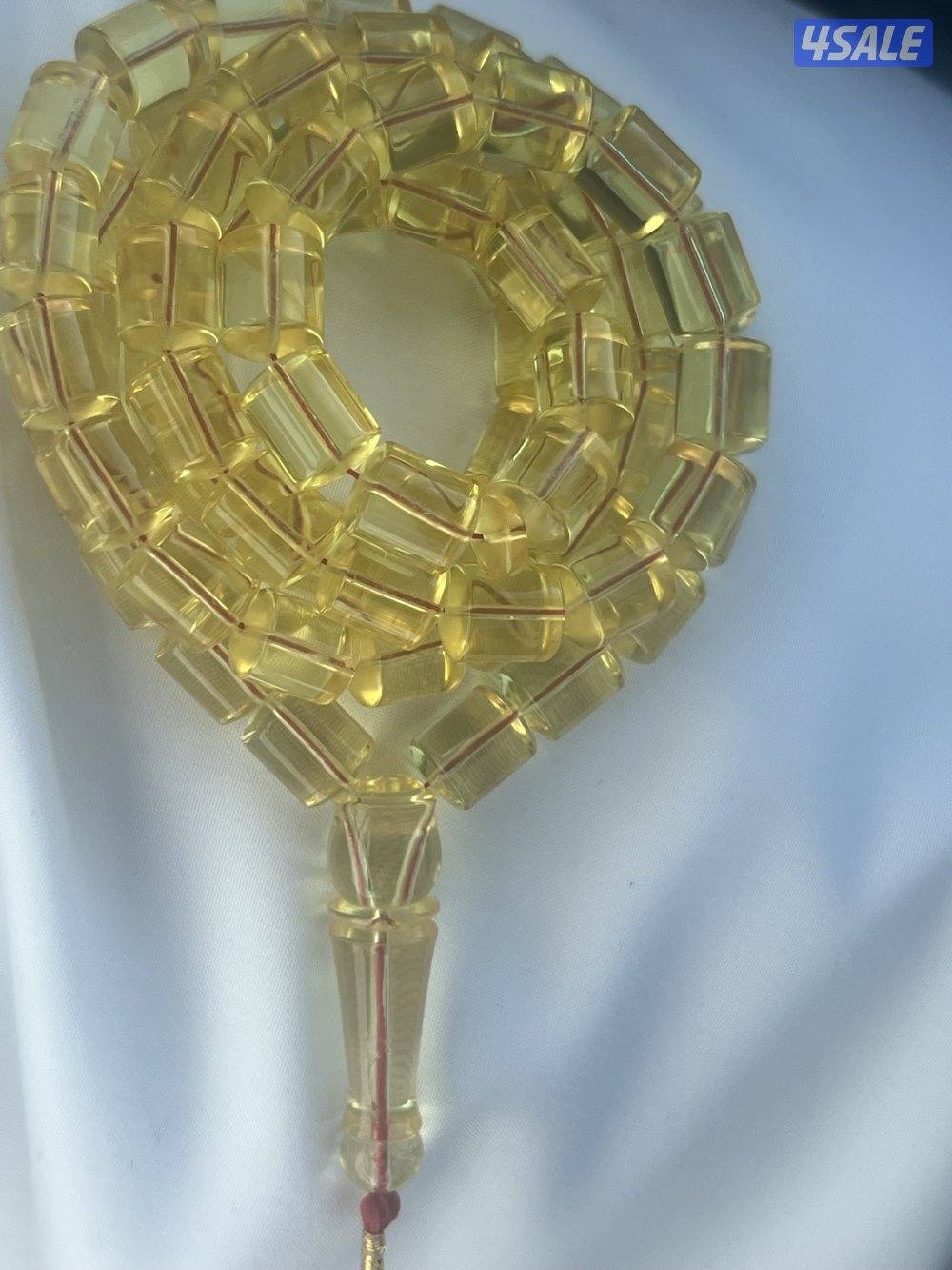 مسباح كهرب شفاف عسلي3