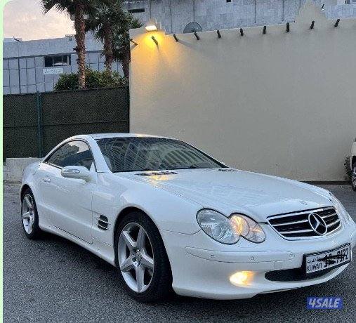 للبيع  بنز SL 350 ماشي 187 فقط وكالة البشر2005 مفتاحين1