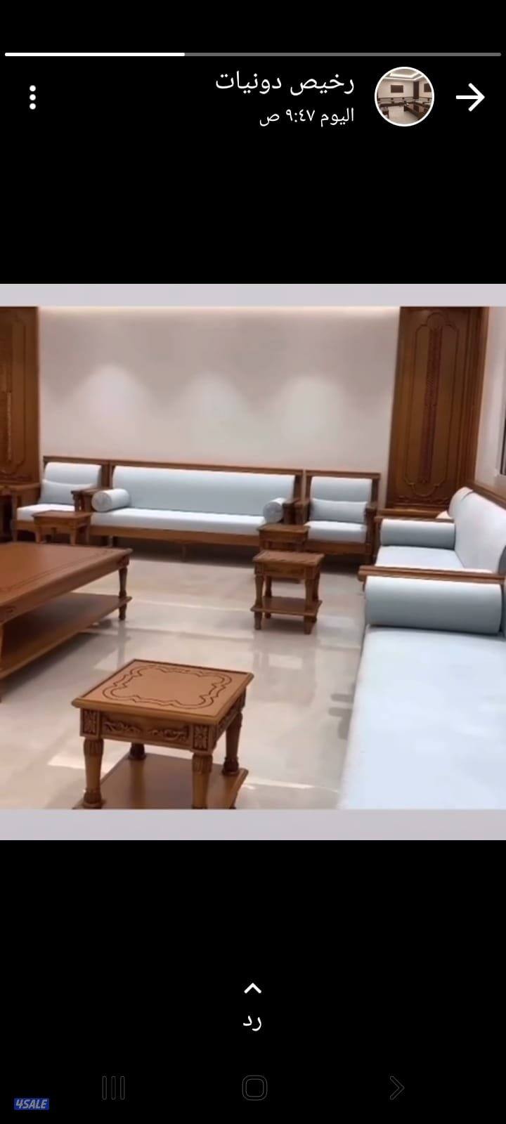 تنجيد وتفصال جميع الجلسات الأمريكي البناني وجميع الأطقم والستاير خام و11