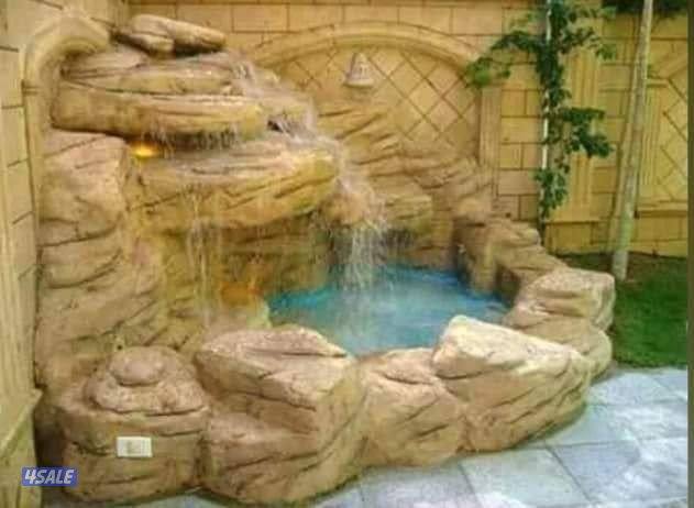 تنسيق حدائق.. و شلالات.. والنوافير.. وبرجولات. وبحيرات8