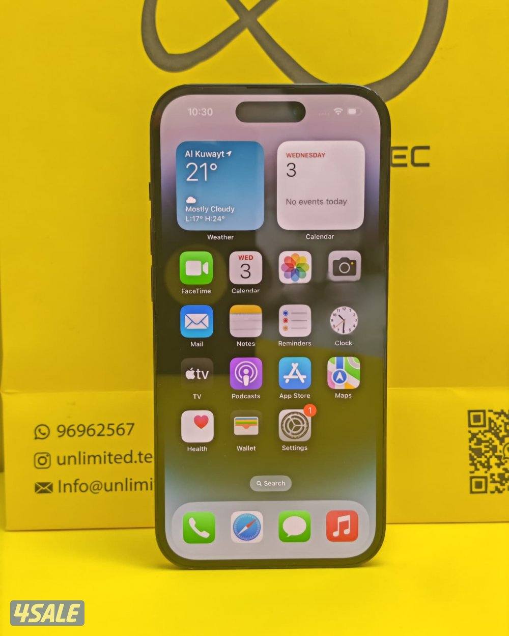 آيفون 14 برو iPhone 14 Pro 128GB Black5