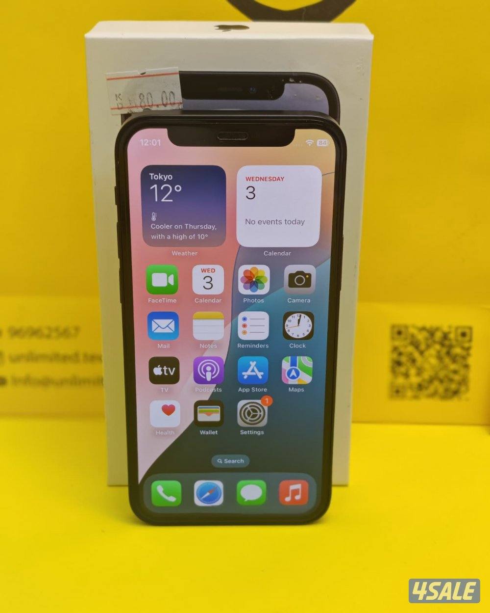 آيفون 12 ميني iPhone 12 mini 128GB Black5