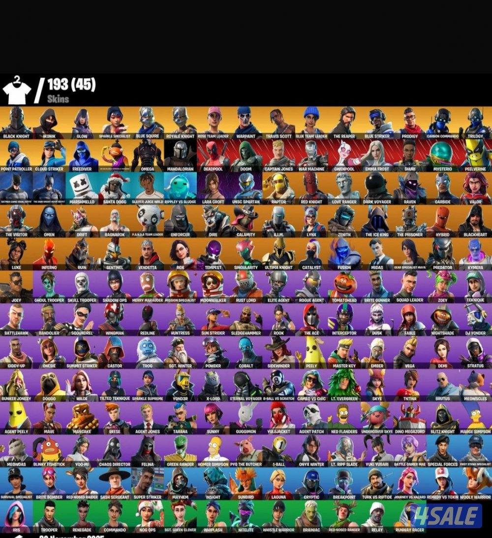 حساب فورتنايت شوف الوصف مهم1