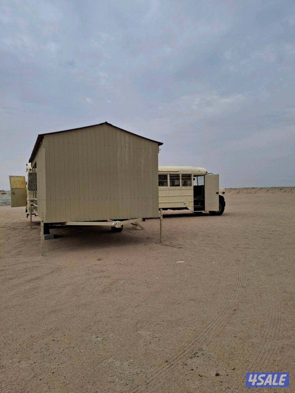 للبيع شاليه وكرفان باص ابوعرام العود6