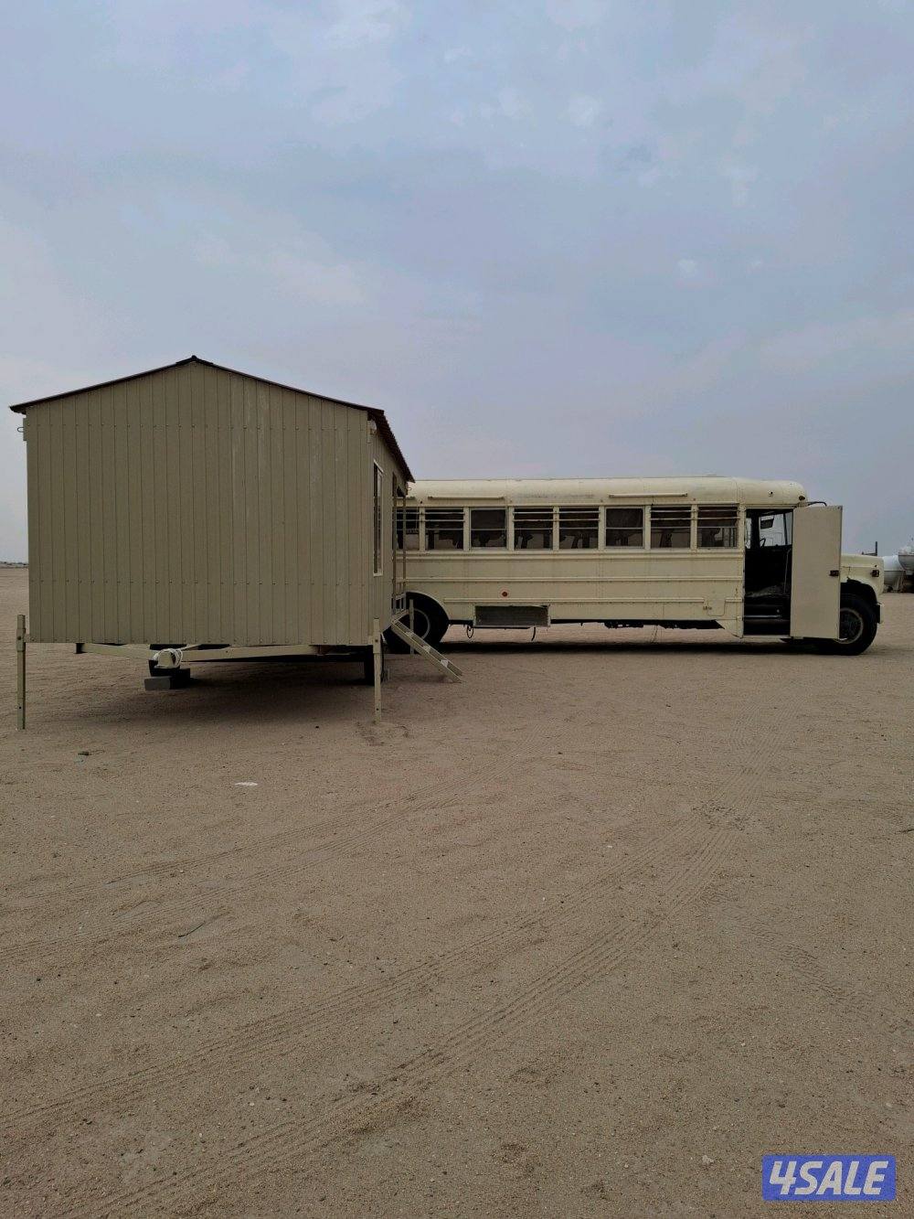 للبيع شاليه وكرفان باص ابوعرام العود8