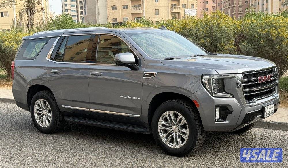 جي ام سي يوكن SLT  موديل 2022 ماشي 10 وكاله0