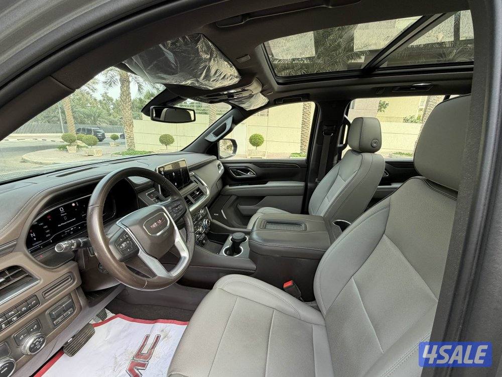 جي ام سي يوكن SLT  موديل 2022 ماشي 10 وكاله4