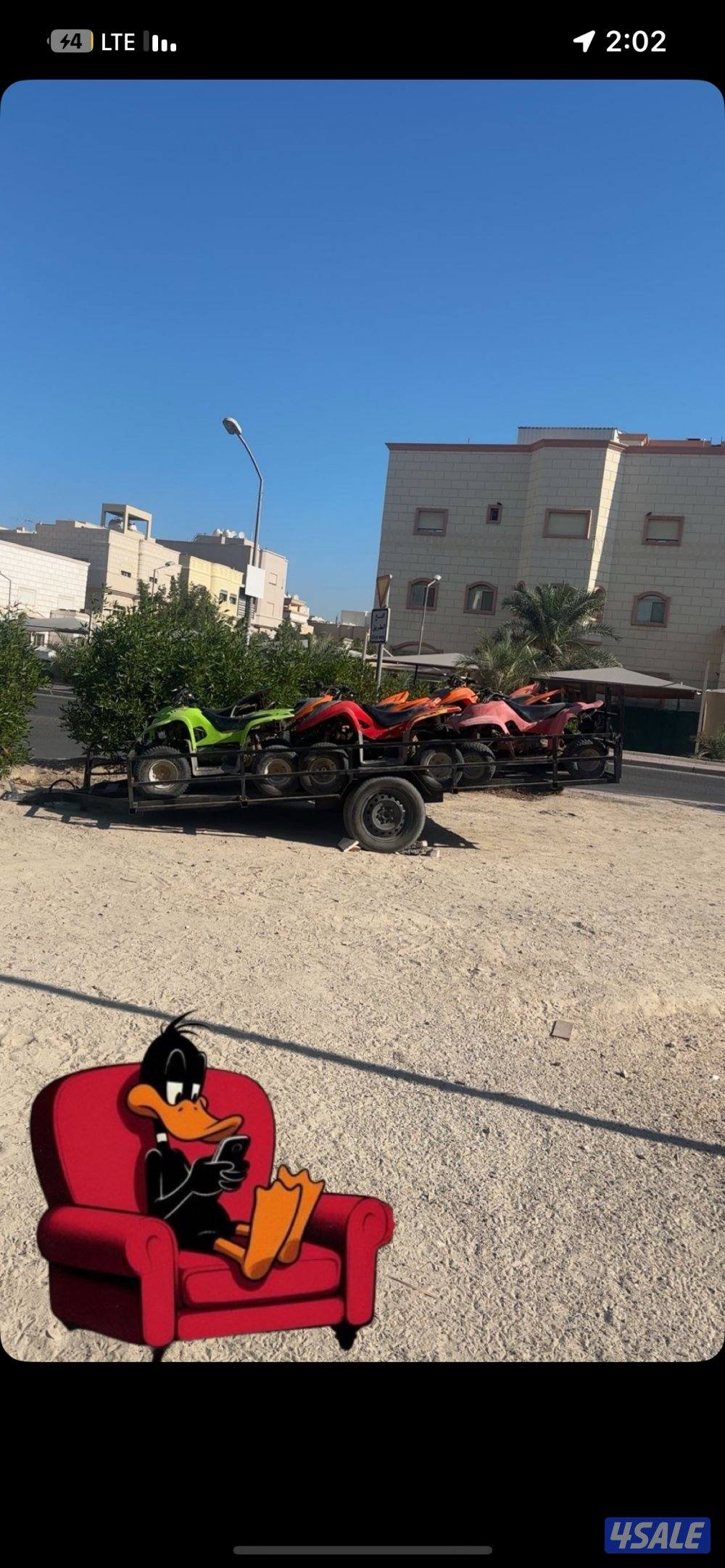 للبيع 6 بقيات 4 حجم 100 و 2 حجم 500