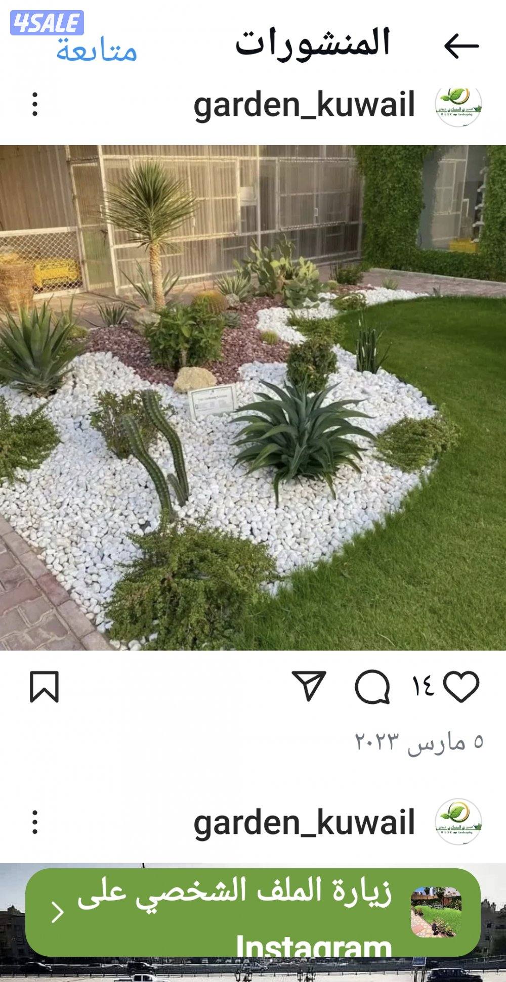 زراعة وصيانة حدائق11