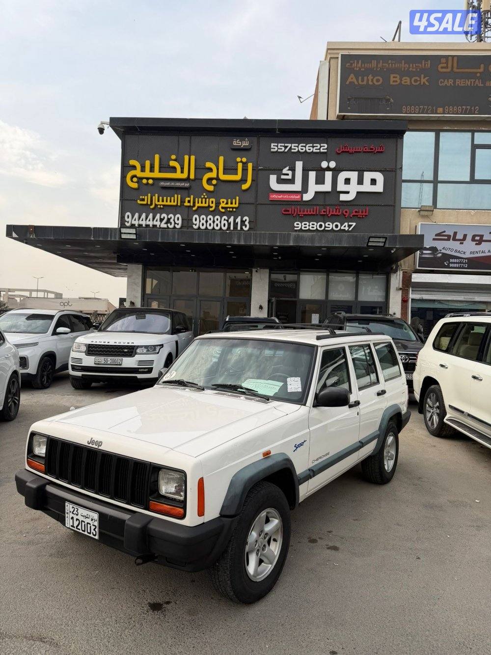 جيب شروكي 1998 الماني بحاله الوكاله عداد 116 الف جير عادي1