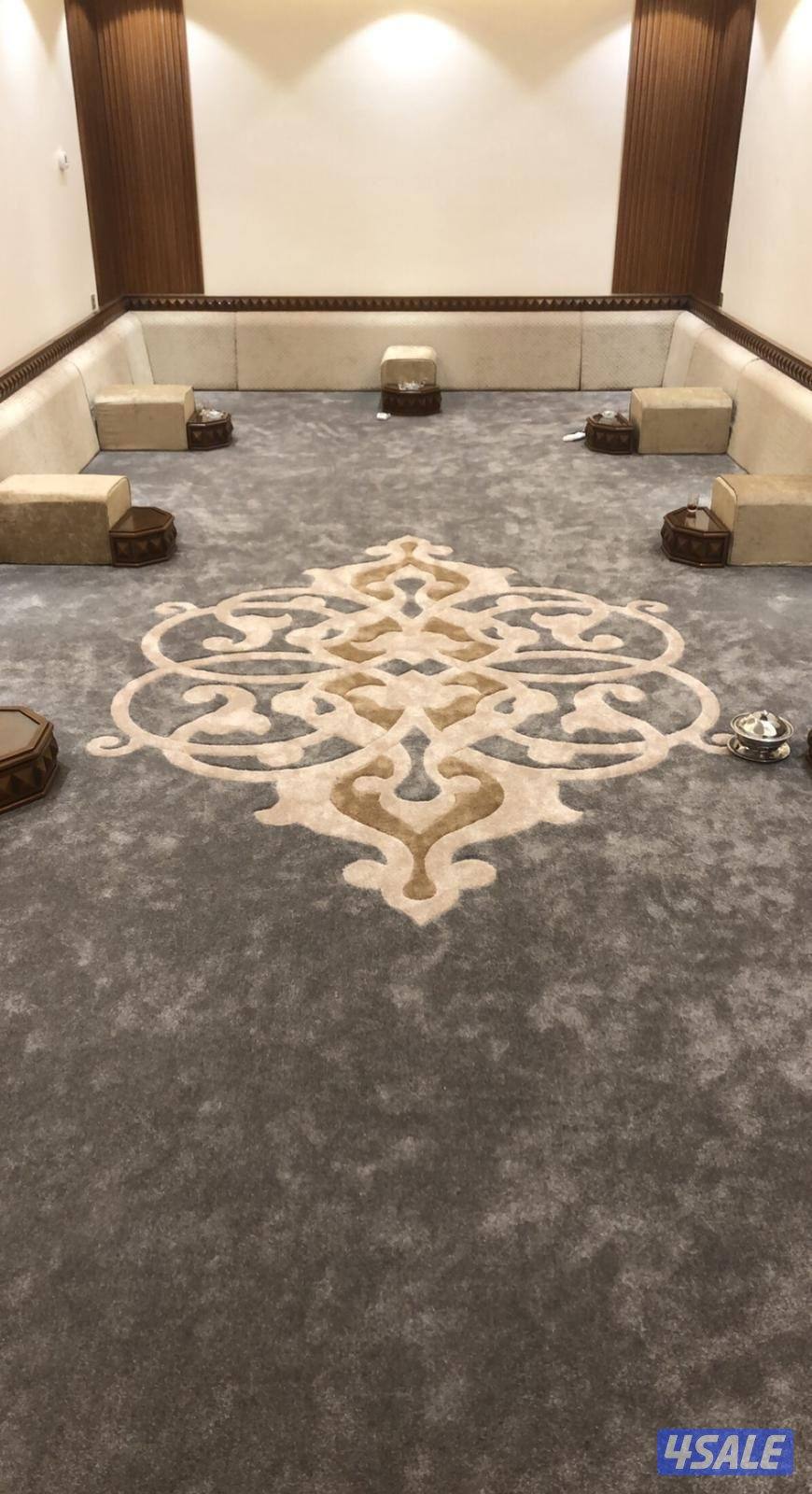 كل مايخص الديوانيات لدينا قنفات مساند بغلي وسعودي نكشات حفر يدوي سجاد3