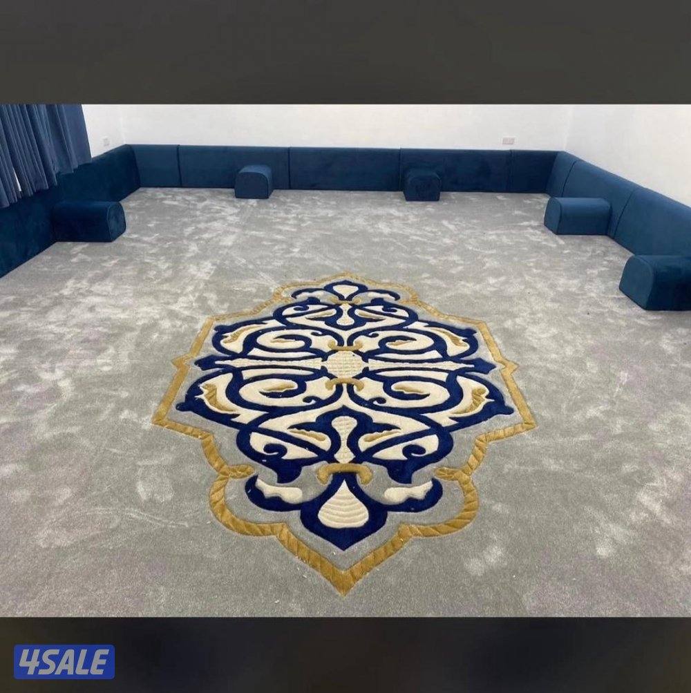 كل مايخص الديوانيات لدينا قنفات مساند بغلي وسعودي نكشات حفر يدوي سجاد7