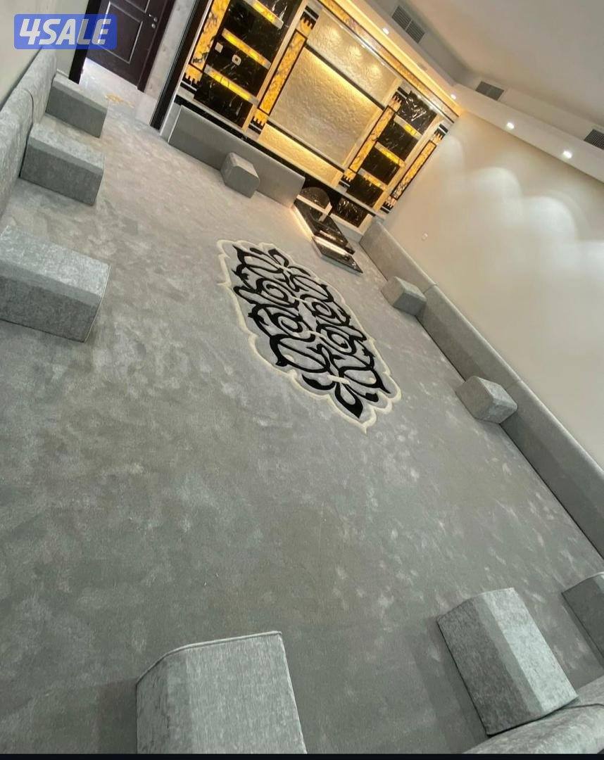 كل مايخص الديوانيات لدينا قنفات مساند بغلي وسعودي نكشات حفر يدوي سجاد10