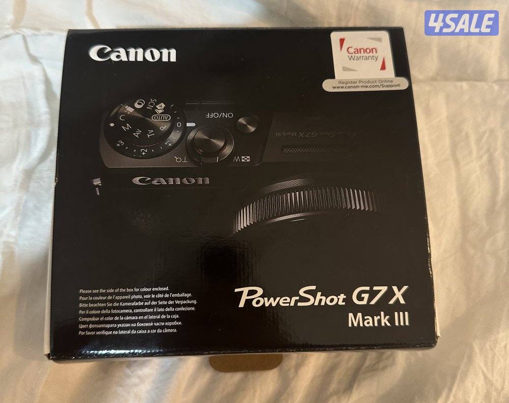 كاميرا كانون g7x m iii جديدة شاشة لمس1