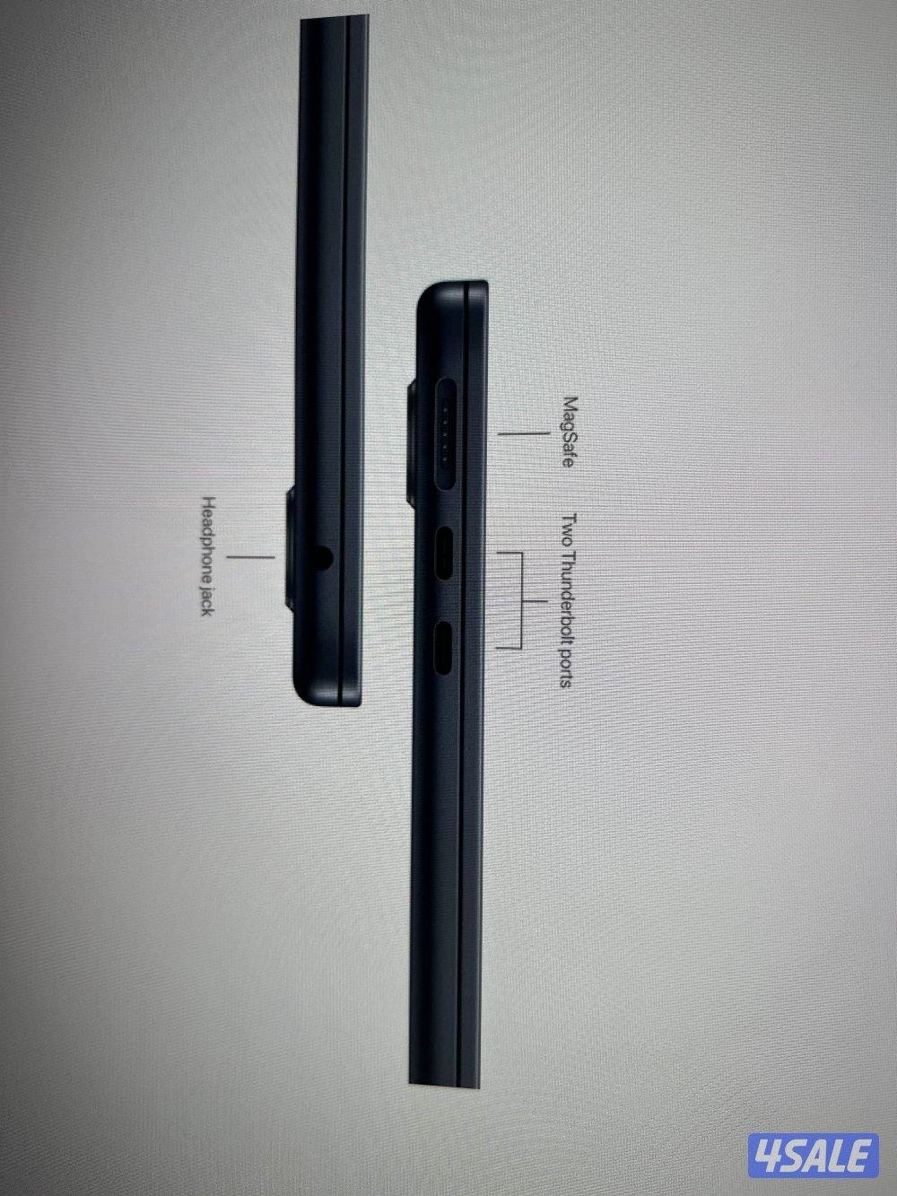 MacBook Air 13 inch M3 Chip With 8 core CPU 10 core GPU 16 gb 1 TP SSD2