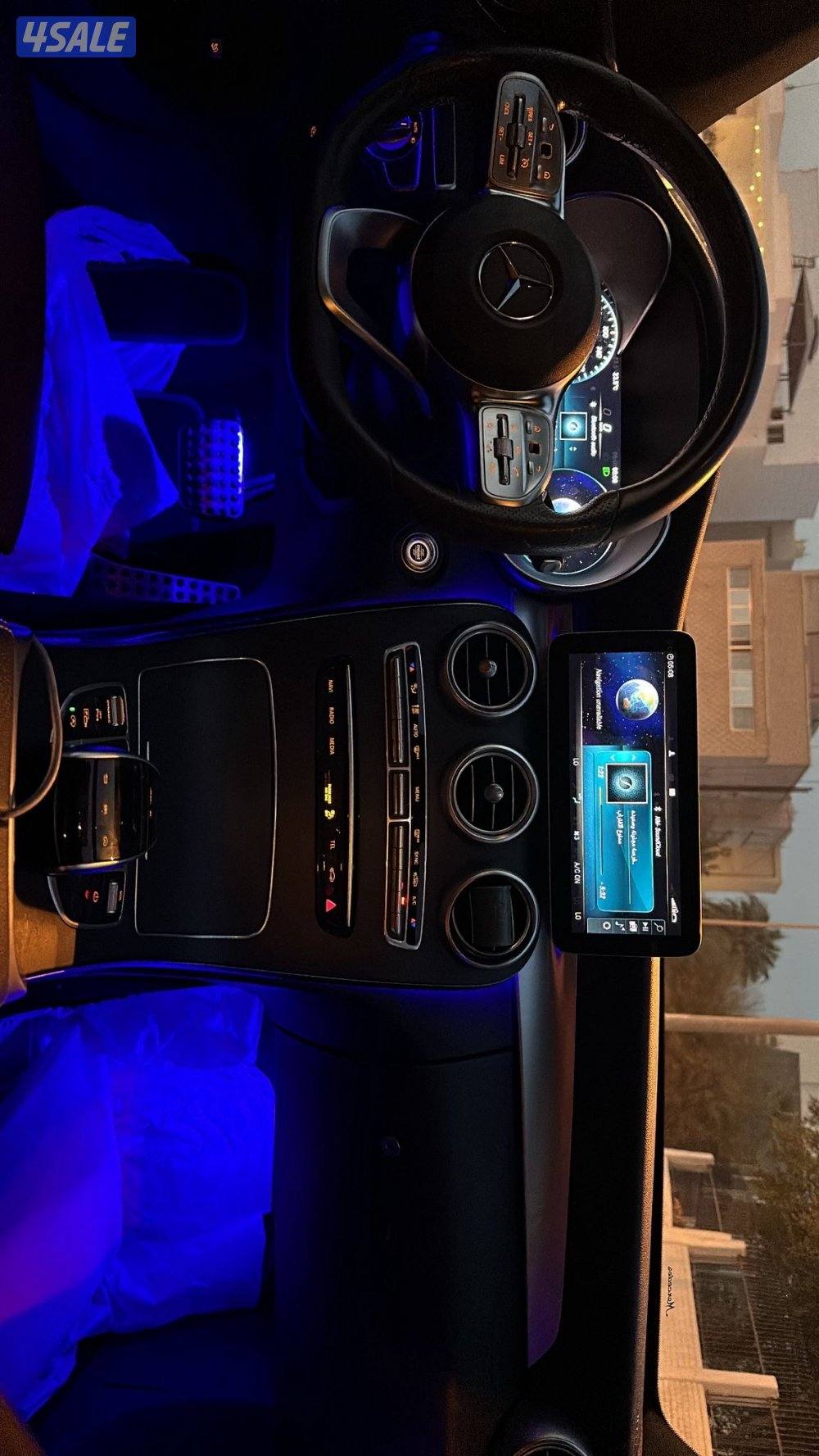 البيع مرسيدس  شرط الفحص وارد الوكاله   خالي من الحوادث صبغ الوكاله4