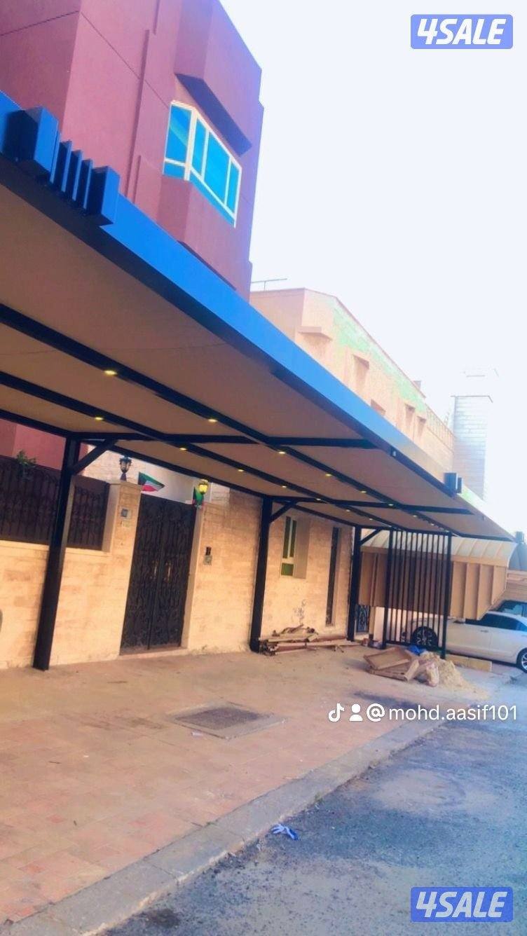 حداد عام مظلات سيارات وتنسيق حدائق ومضلات وثيل صناعي وبديل خشب6