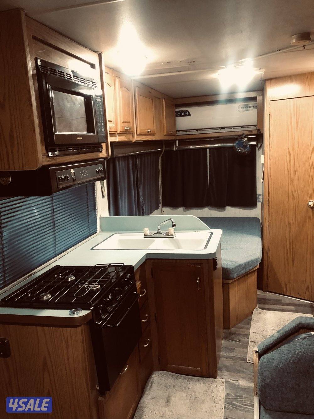 ((((((((  كرفان شفر موديل ١٩٩٨ نظيف  دبل تاير  ٢٤ قدم ))))))))10