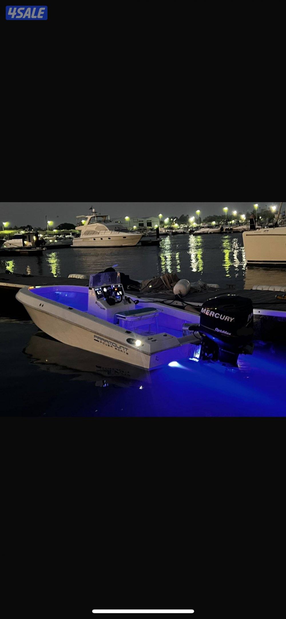 للبيع قارب بيرمونت حجم 21 قدم موديل 2023 مكينه 2016 ميركوري 2502