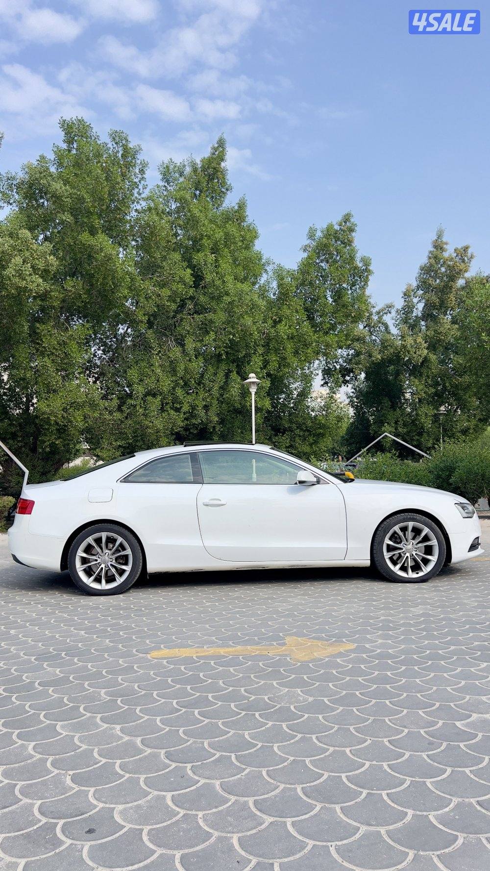 اودي a5 2015 كوبيه بحالة ممتازة شرط فحص قير ماكينة شاصي4