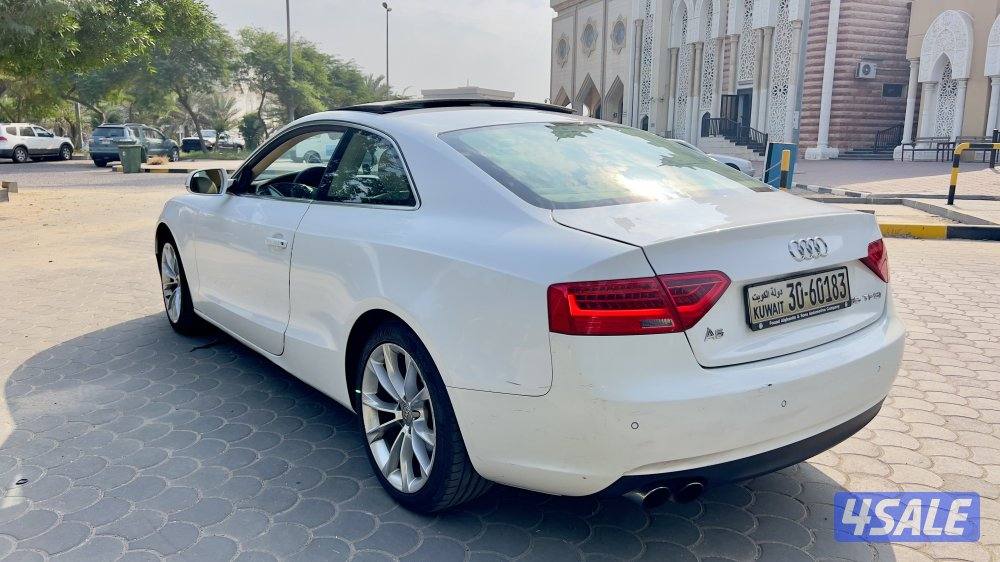 اودي a5 2015 كوبيه بحالة ممتازة شرط فحص قير ماكينة شاصي5