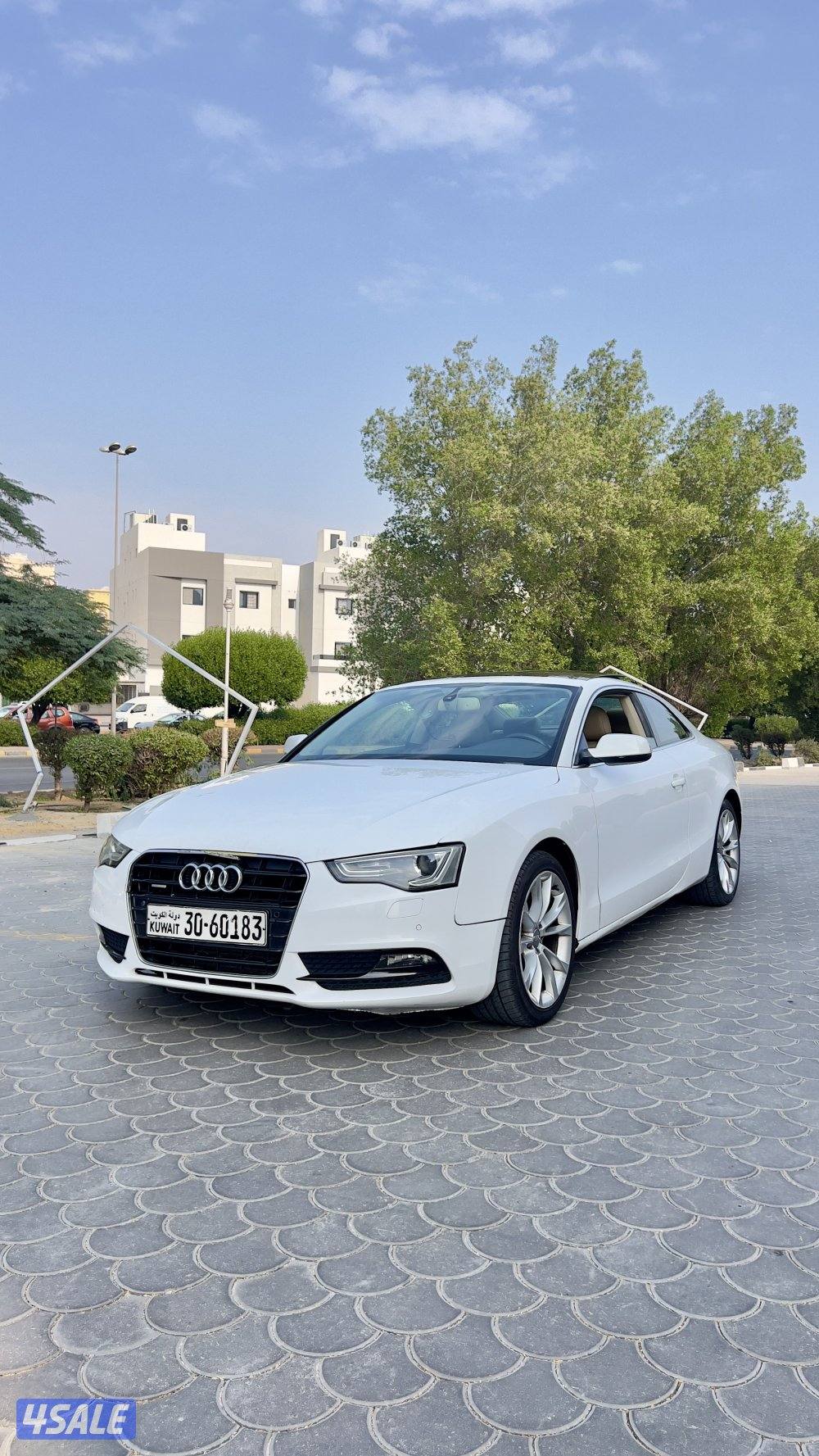 اودي a5 2015 كوبيه بحالة ممتازة شرط فحص قير ماكينة شاصي0