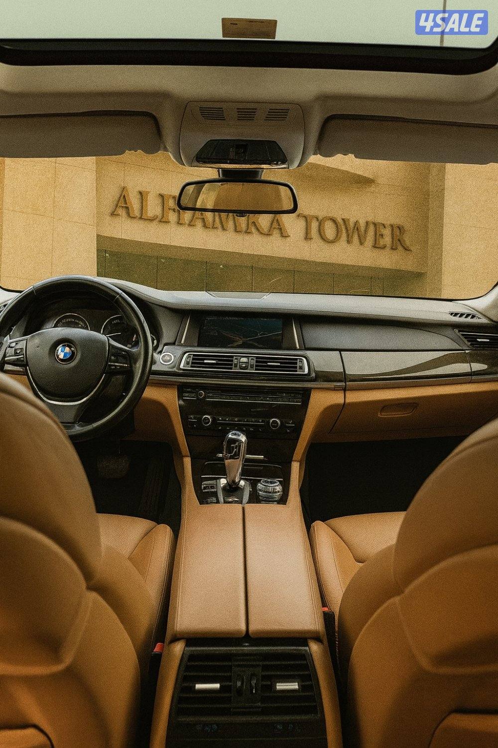 BMW 750 Li تون تيربو سيدان شرط الفحص 20124