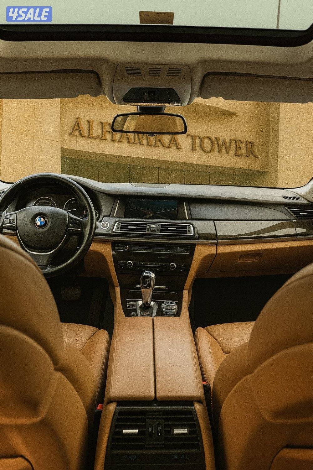 BMW 750 Li تون تيربو سيدان شرط الفحص 20127