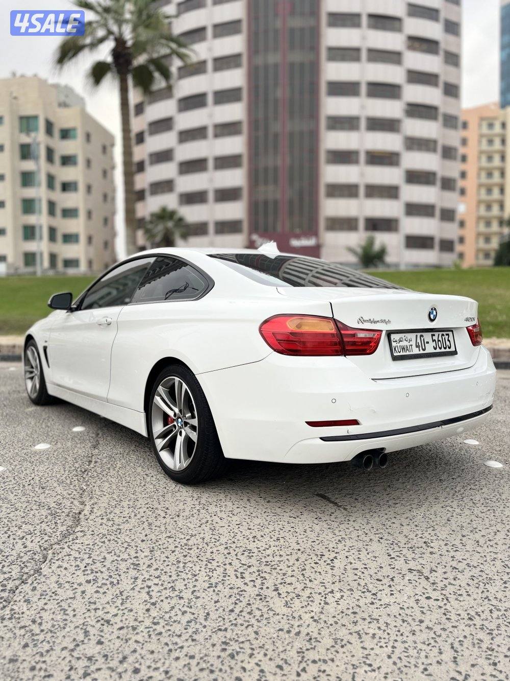 بي ام 420i موديل 2016 صبغ وكاله كامل المواصفات وارد الغانم شرط الفحص3