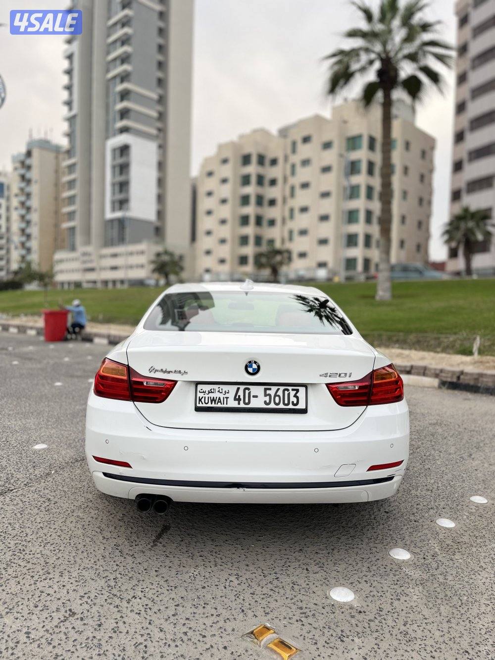 بي ام 420i موديل 2016 صبغ وكاله كامل المواصفات وارد الغانم شرط الفحص5