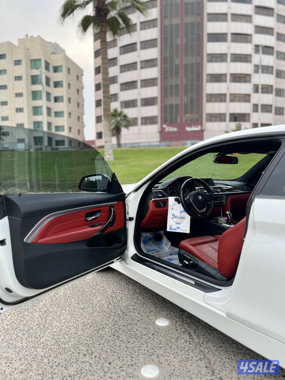 بي ام 420i موديل 2016 صبغ وكاله كامل المواصفات وارد الغانم شرط الفحص6